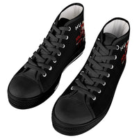 MKMY high top canvas shoes