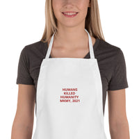 MKMY Embroidered Apron